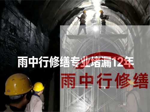 铜陵某城市管廊堵漏加固案例